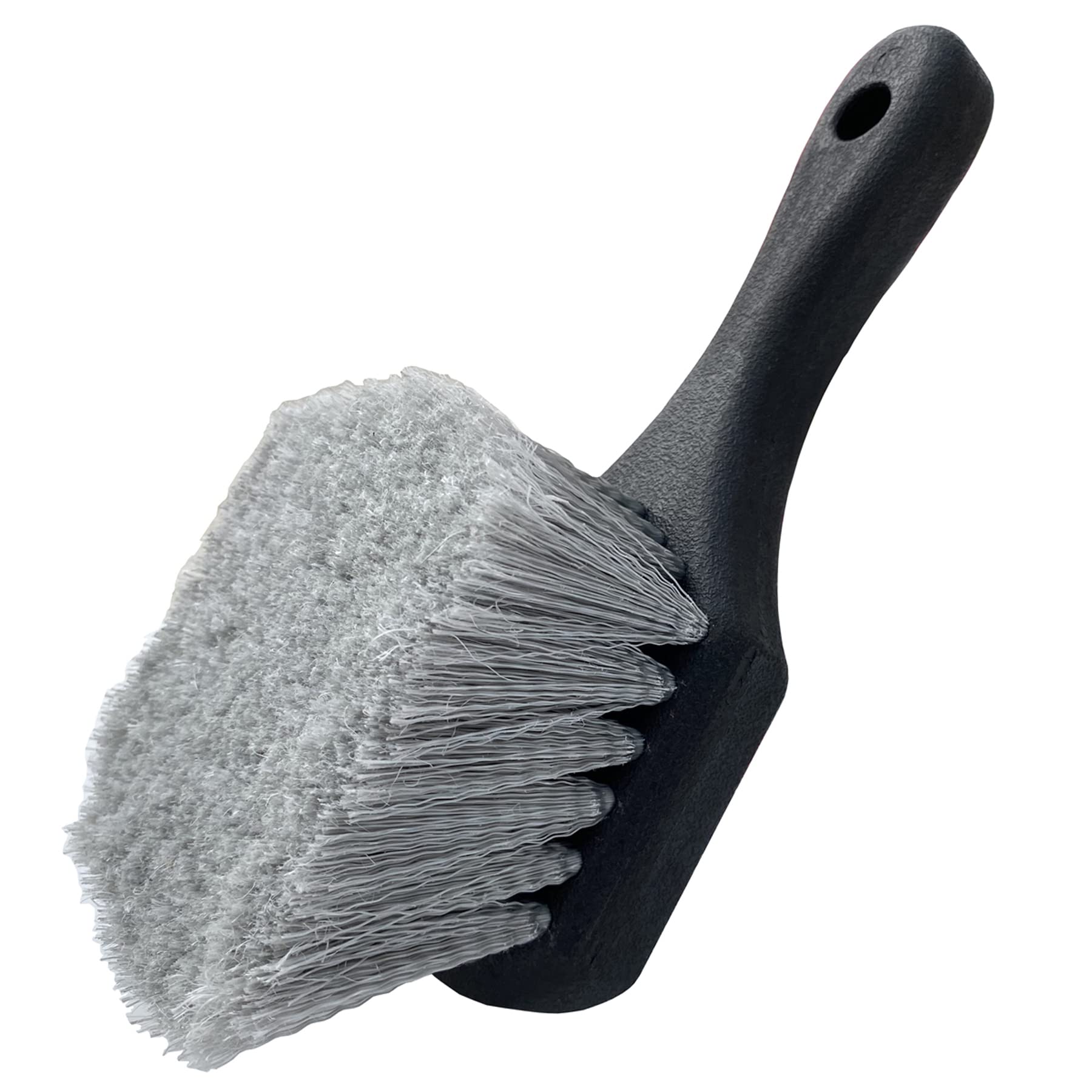 Wheel & Tire Brush for Car Rim, Soft Bristle Car Wash Brush, Cleans Tires & Rele