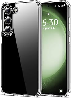 HOOMIL Case for Samsung Galaxy S23+ / S23 Plus, Anti-Yellow Transparent