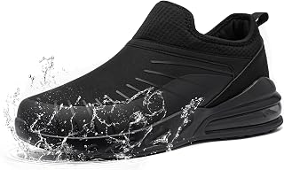 LARNMERN Slip on Trainer Men Women Non Slip Chef Kitchen Work Shoes