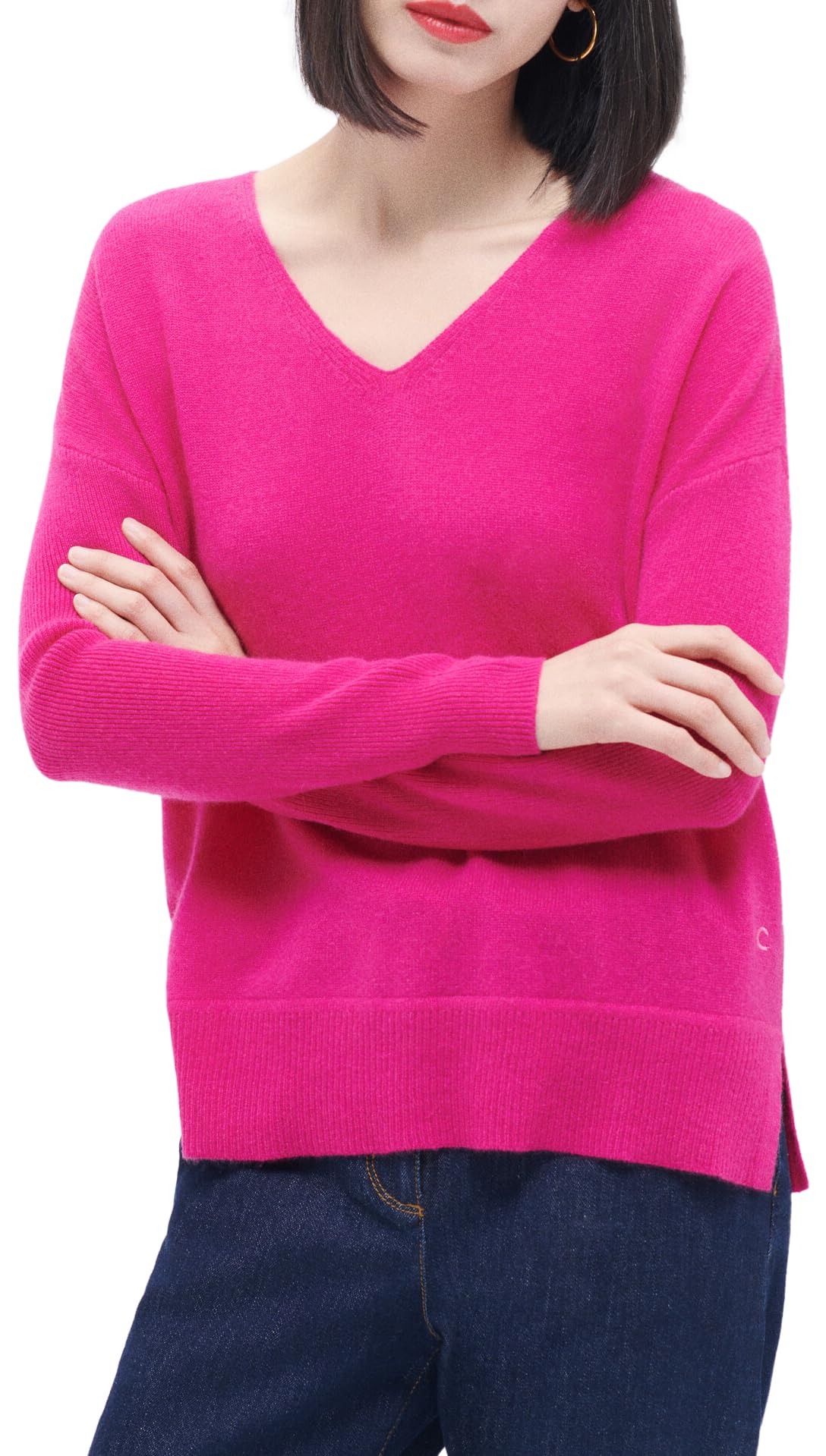 Caroll Women's Jumper, Pink, XS