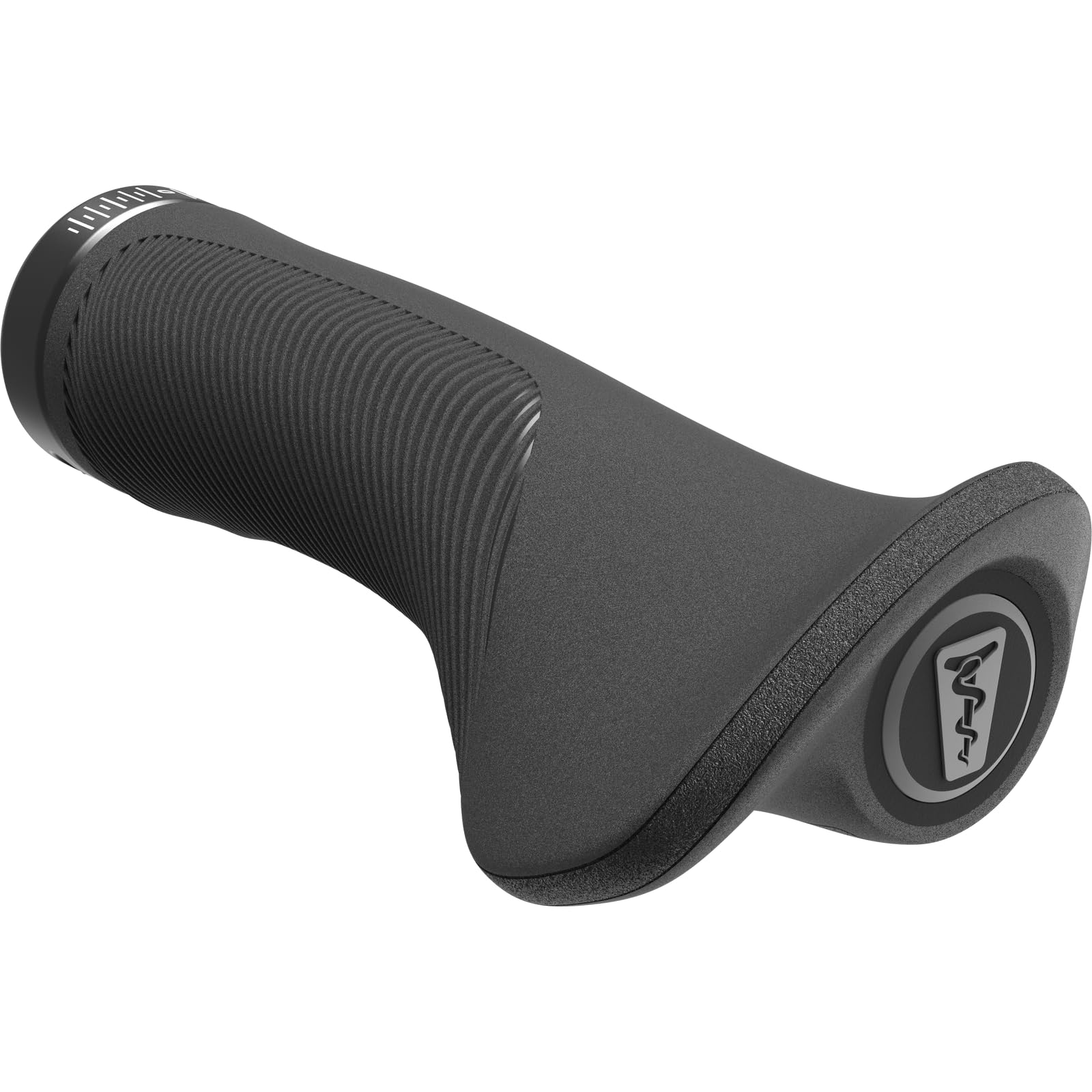 SQlab Bicycle Grips 702 2.0 Ergonomic Bicycle Grip, Black Grip for Bicycle, Hand