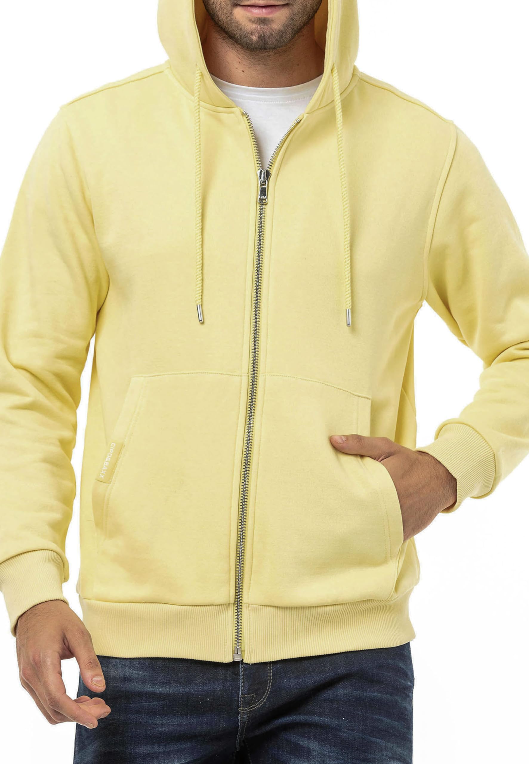 Cipo & Baxx Men's Sweat Jacket Hoodie Series - Stylish Pullover in Modern Casual