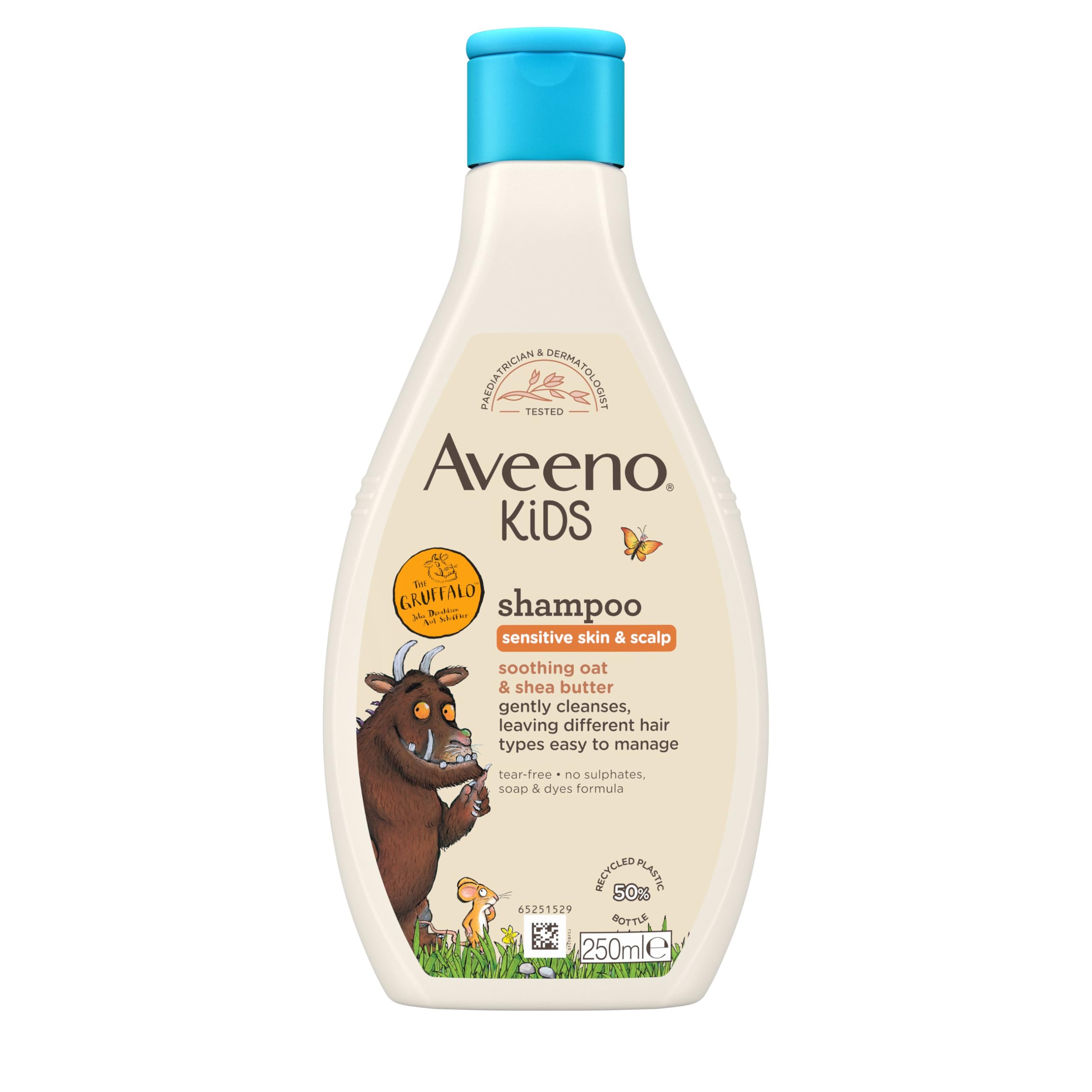 Aveeno Kids Shampoo with Soothing Oat & Shea Butter 250ml Gruffalo Edition | Chi