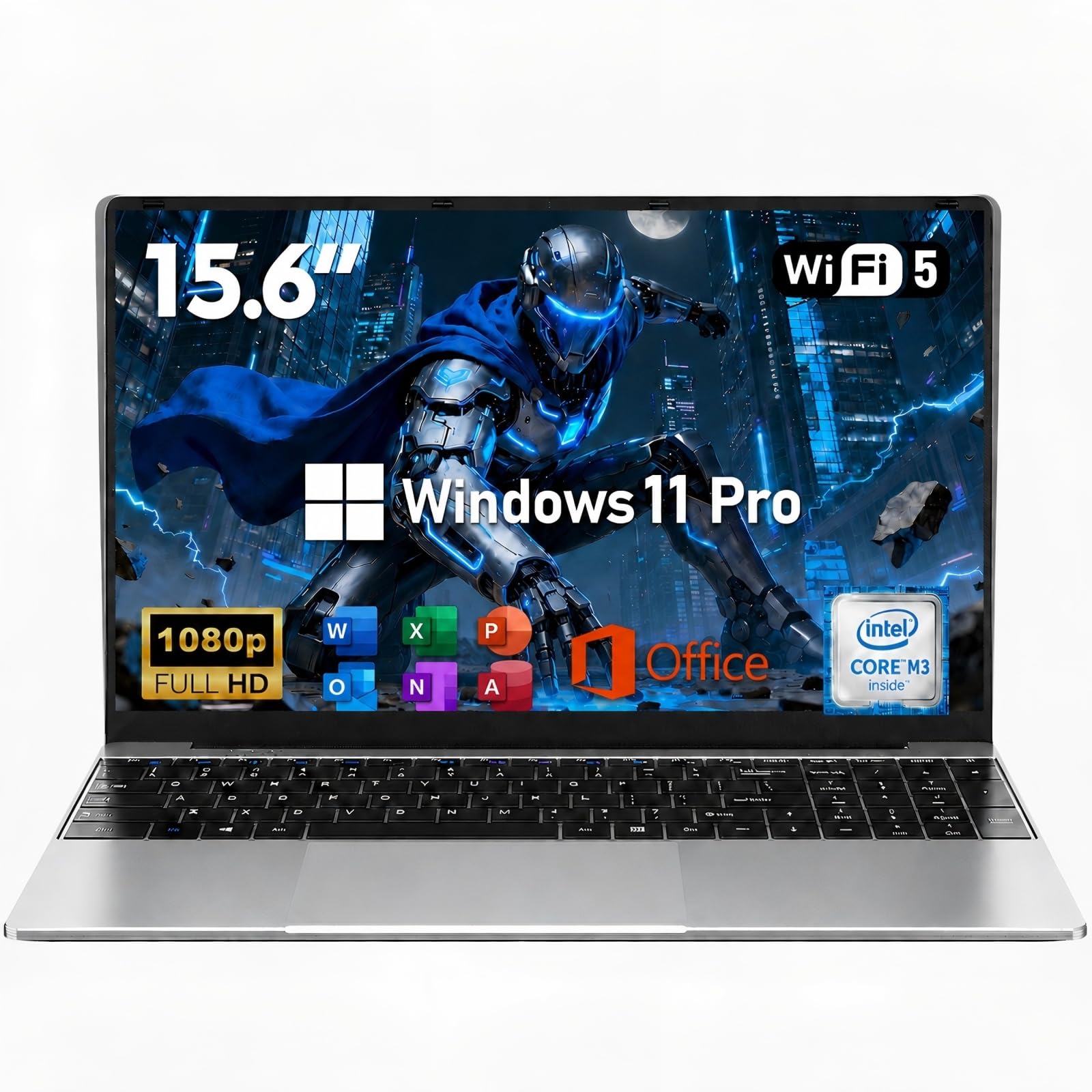 NIAKUN Laptop, Window 11 Pro Laptop Computer 2026, 15.6 Inch Lap Top, 16GB RAM 2