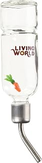 Living World Green Eco Plus Water Bottle, 6-Ounce, White, 61580