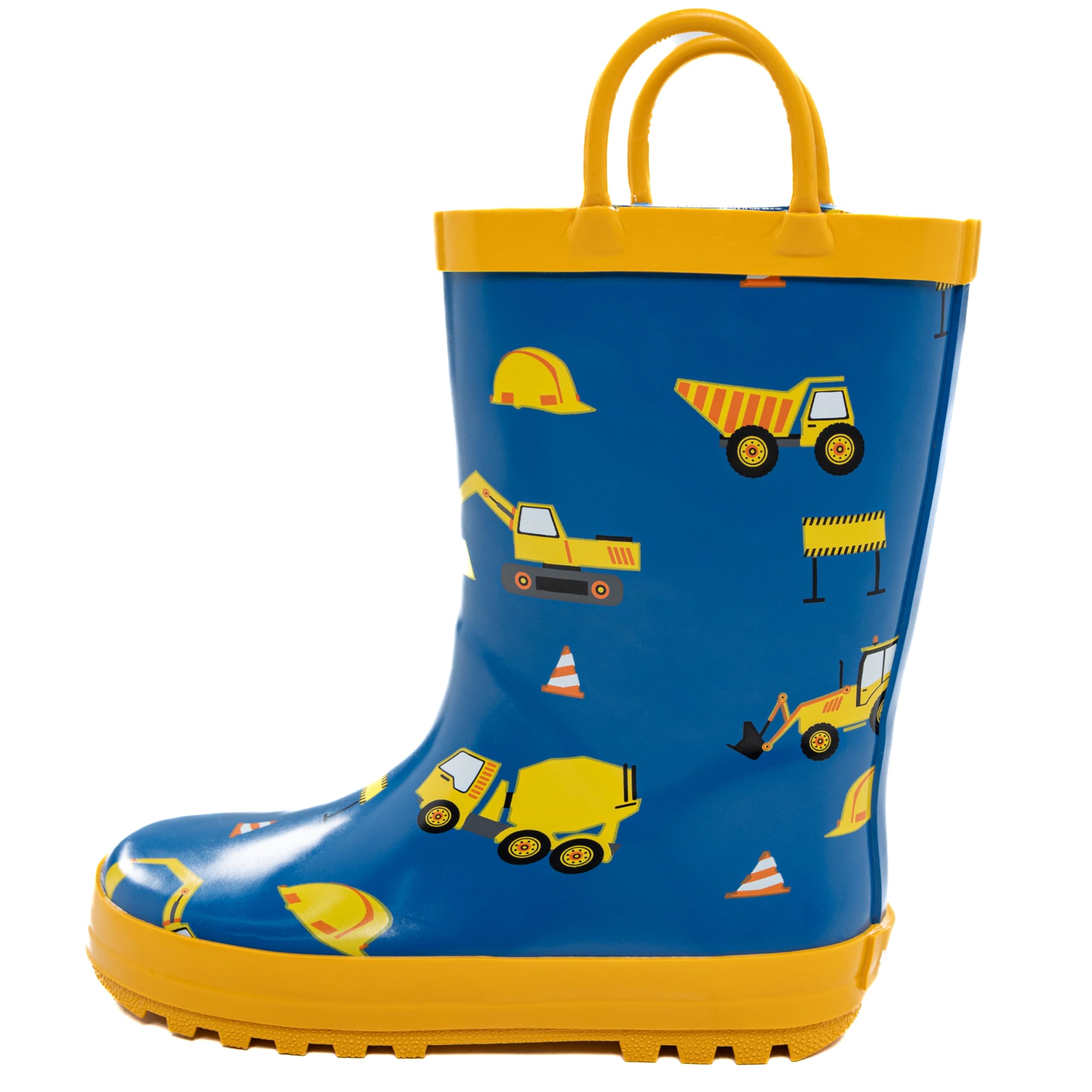 Hbxooxts kids Rain Boots, Toddler Rain Boots Waterproof Rubber Kids Rain Boots f