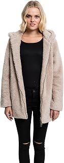 Urban Classics Ladies’ Sherpa Jacket, Ladies’ Jacket, Available in Many Different Colours Sizes XS to 5XL