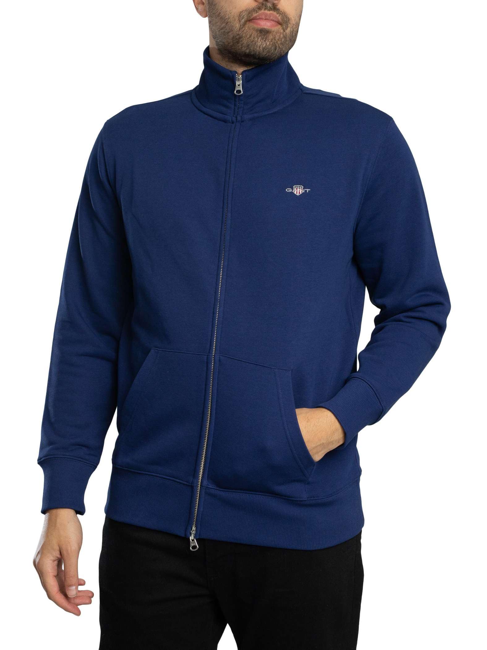 GANT Reg Shield Men's Full Zip Sweater Cardigan (Pack of 1)