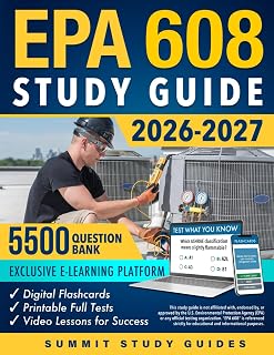 EPA 608 Study Guide: Get Ready to Legally Work on HVAC/R Systems with the 28-Day Field-Proven Retention Protocol. Leave Stress Behind and Build Confidence, Even If You Hate Tests or Have No Time.
