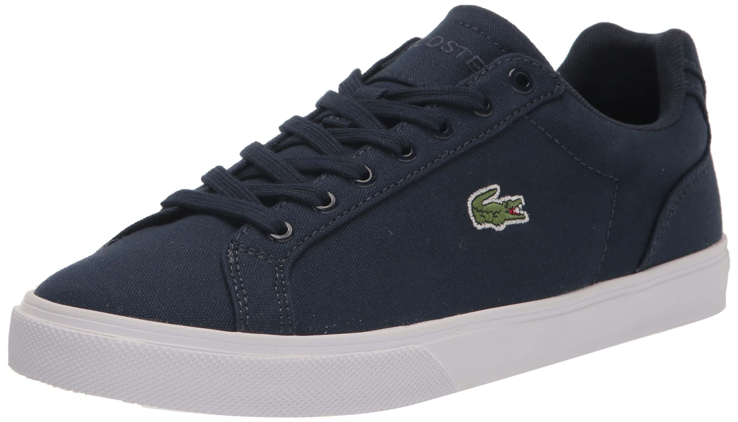 Lacoste - Mens Lerond Pro Baseline Leather Sneakers, Color Navy/White, Size: 10 