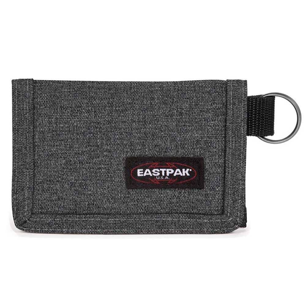 EASTPAK Mini Crew Polyester Wallet, One Size, Grey (Black Denim)