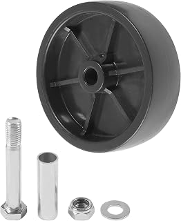 UNLRAE Trailer Jack Wheel,Car Accessories 1200LB 6 Inch Trailer Tongue Wheel,Nylon Hitch Wheels Automotive Replacement,Suitable for Most Cars,Motorcycles,Boat Trailers and Camping Trailers