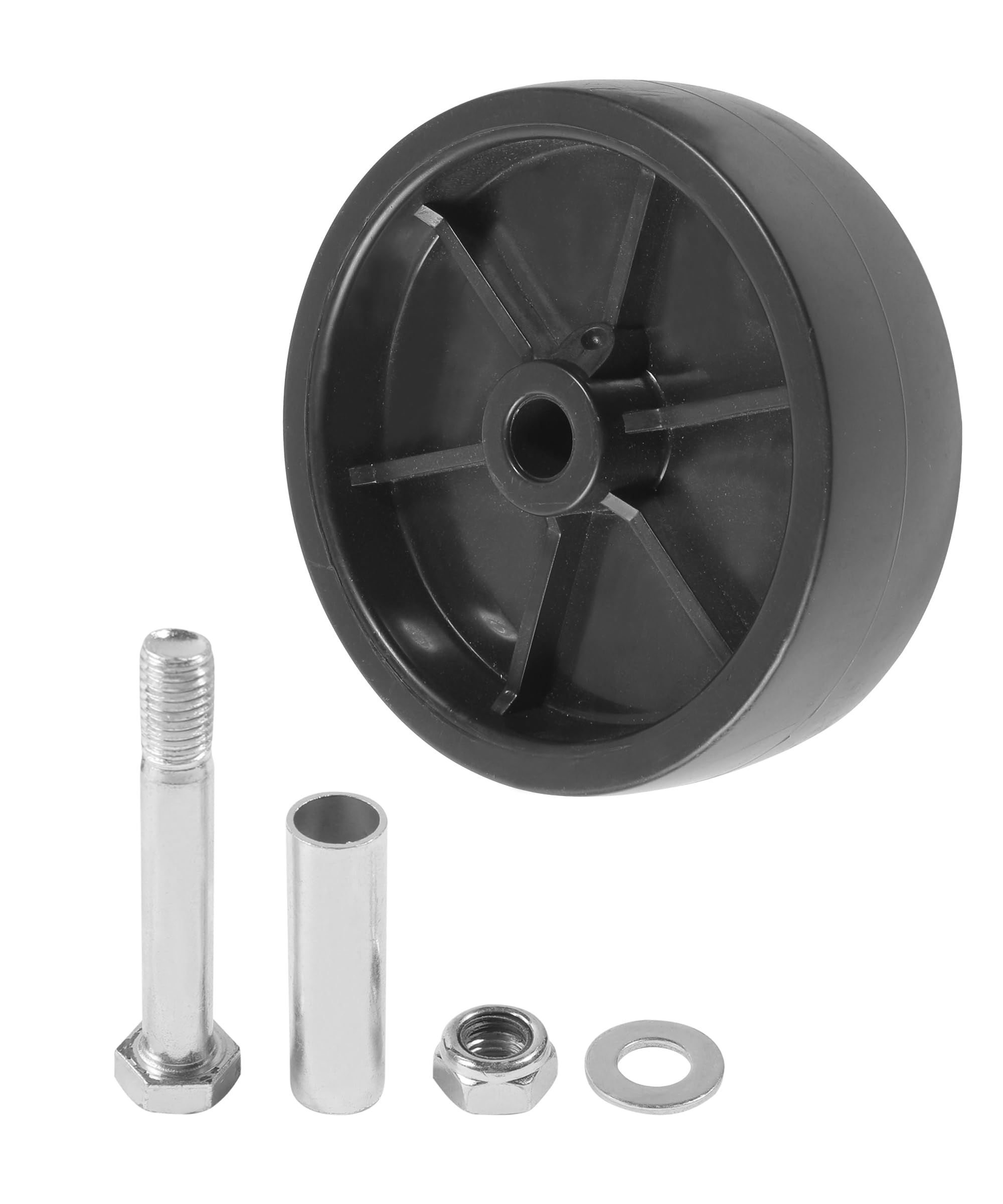 UNLRAE Trailer Jack Wheel,Car Accessories 1200LB 6 Inch Trailer Tongue Wheel,Nyl