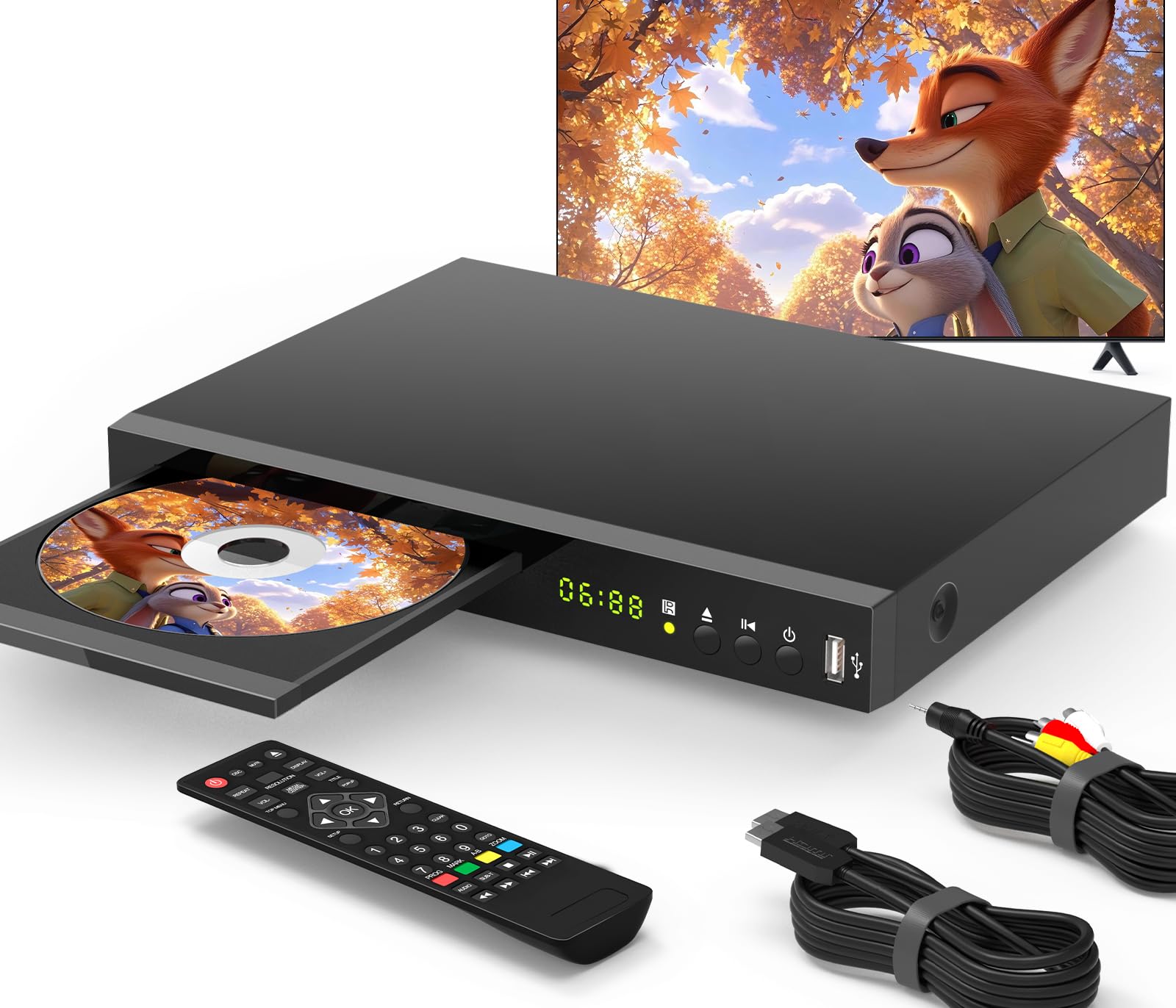 Blu Ray DVD Player Dolby Digital TrueHD/DTS and 1080P Full HD | Play Region A Bl