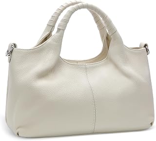 Iswee Leather Satchel Women Purse and Handbag Crossbody Shoulder Bag Hobo