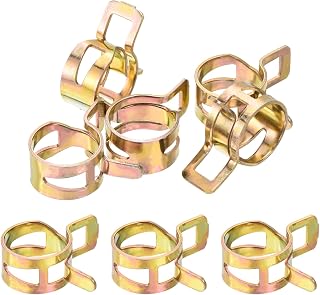5 Pcs Fuel Hose Clamps Spring Hose Clamps Low Pressure Hose Clamp Hose Clamp for Water Hose Air Hose Vacuum Hose 15mm