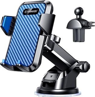 VANMASS Top Car Phone Holder 2026 [85+ lbs Strongest Suction & True Military-Grade] Rotatable Mobile Phone Mount Universal Dashboard Windscreen Vent Desk Automobile for iPhone 18-Pro Max 17 16 Samsung