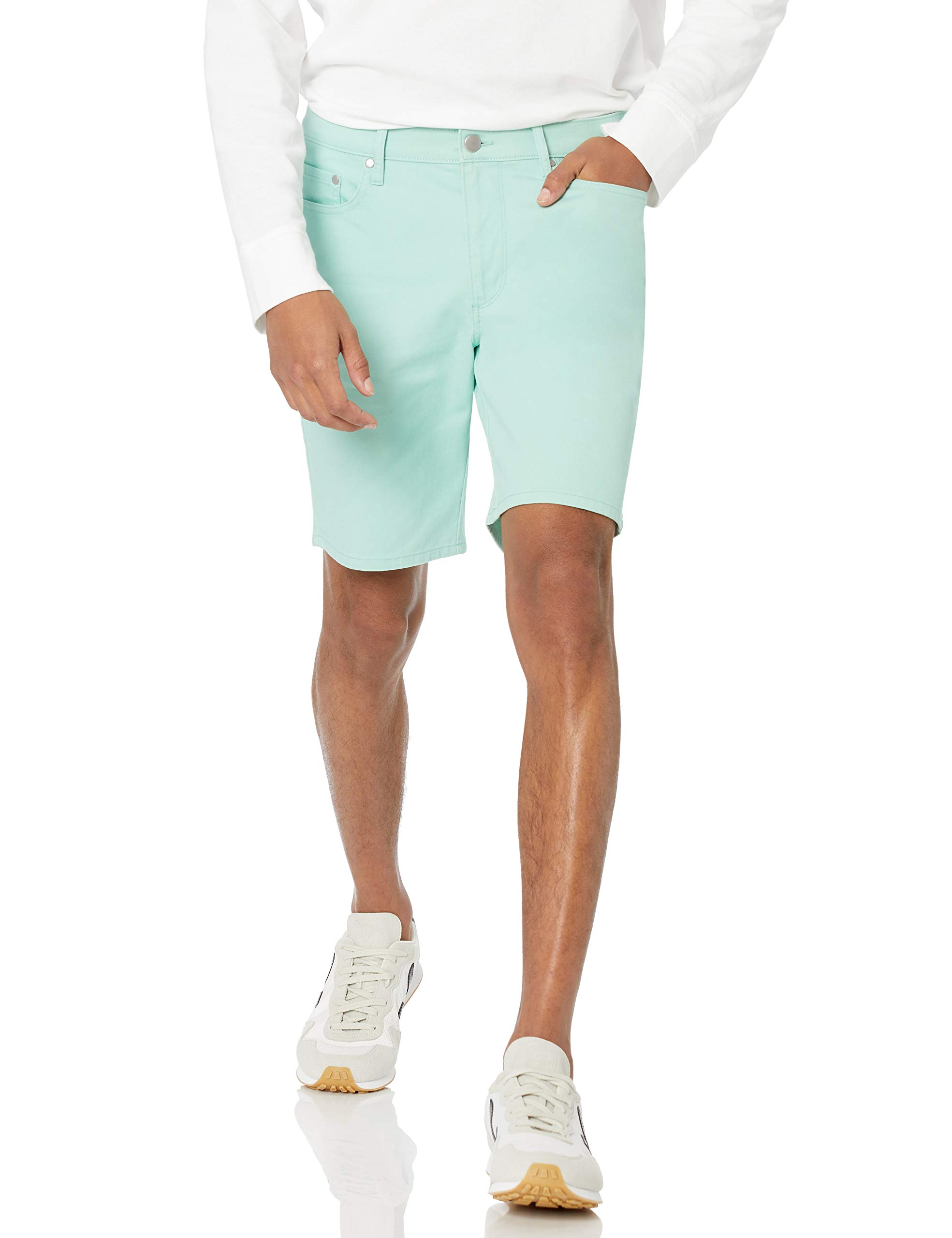 Amazon Essentials Men's 9" Inseam Stretch Cotton Shorts