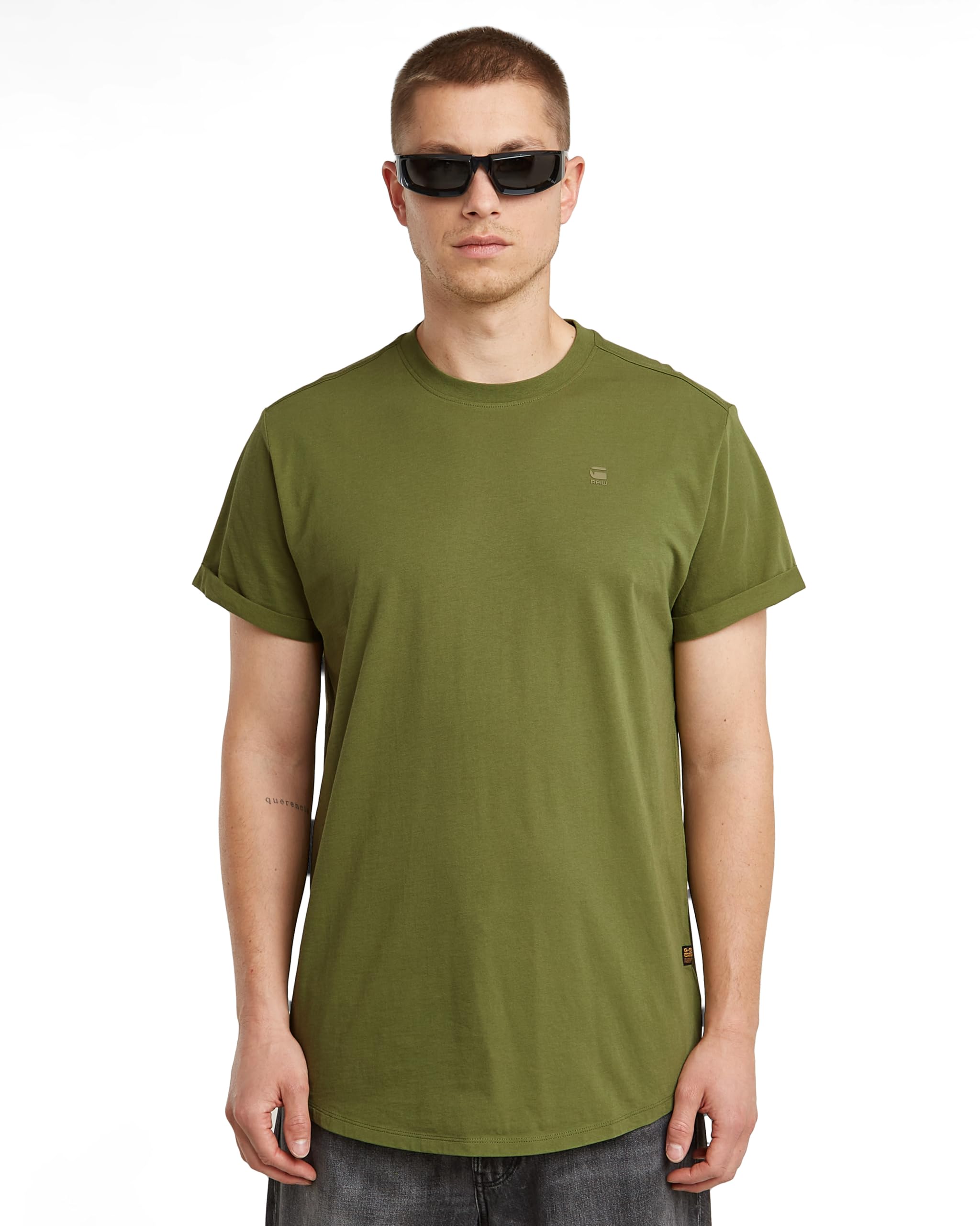 G-STAR Men's T-shirt, Short Sleeve, Relaxed Fit, Loose Fit, Lash r T