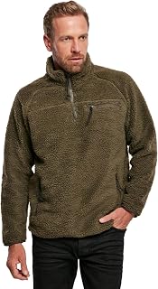 Brandit Men's Teddyfleece Troyer Pullover