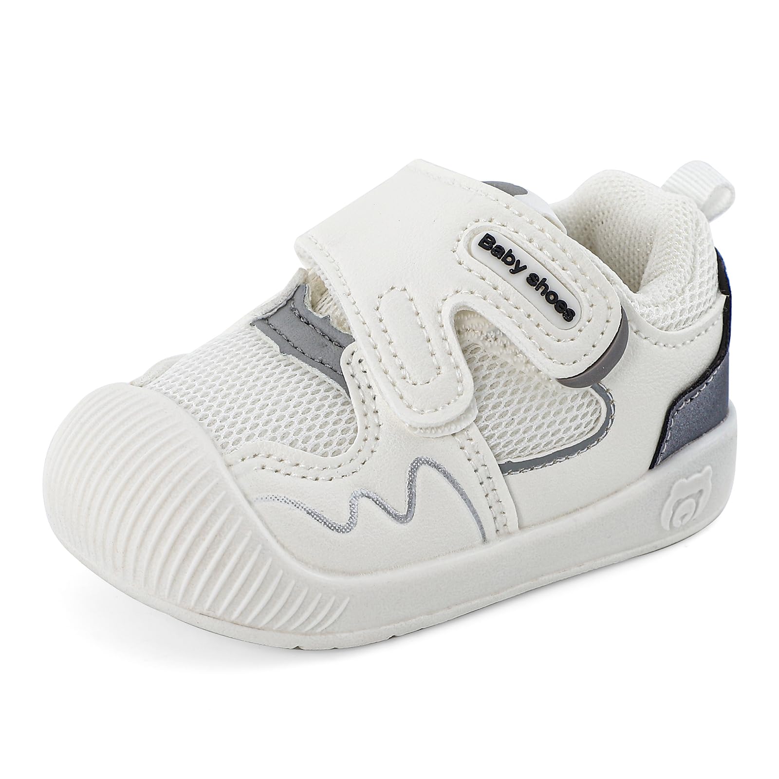 LACOFIA Children's First Steps Shoes, Gymnastics Shoes, Children's Sneakers with