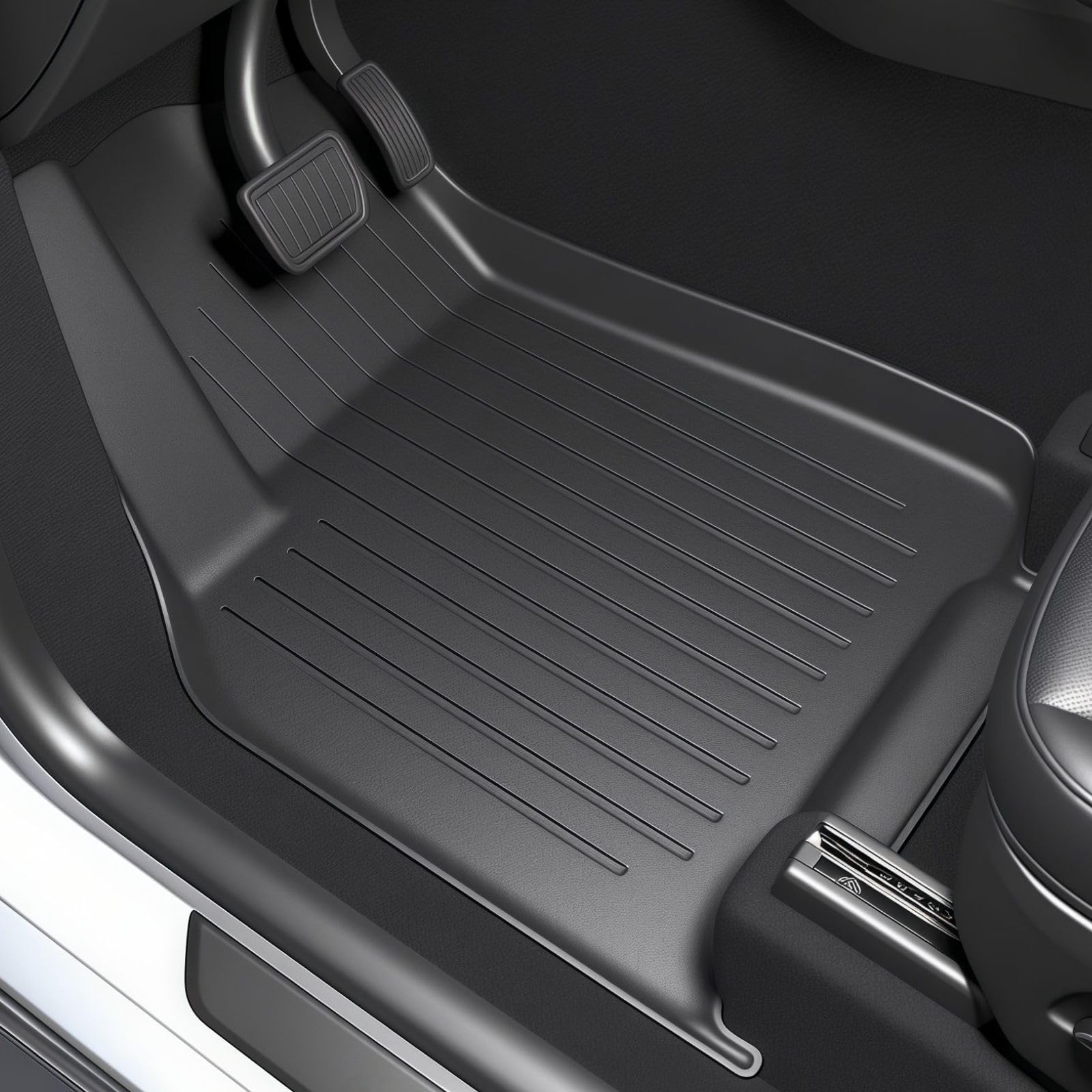SUPER LINER Tesla 2025 2026 Model Y Juniper Floor Mats &Cargo Liners 10 PCS | Se