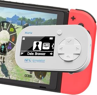 NFC Emulator for Switch 1 & 2, Game Tag Manager with OLED Screen. | Stores 3500+ game tags with 900+ preloaded entries, OLED display, buttons, multi-console support & wireless management.