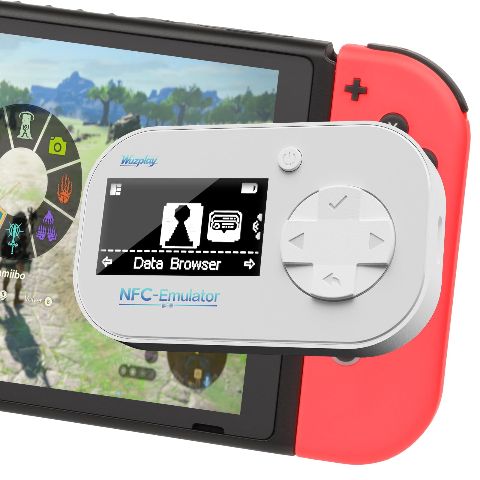 NFC Emulator for Switch 1 & 2, Game Tag Manager with OLED Screen. | Stores 3500+