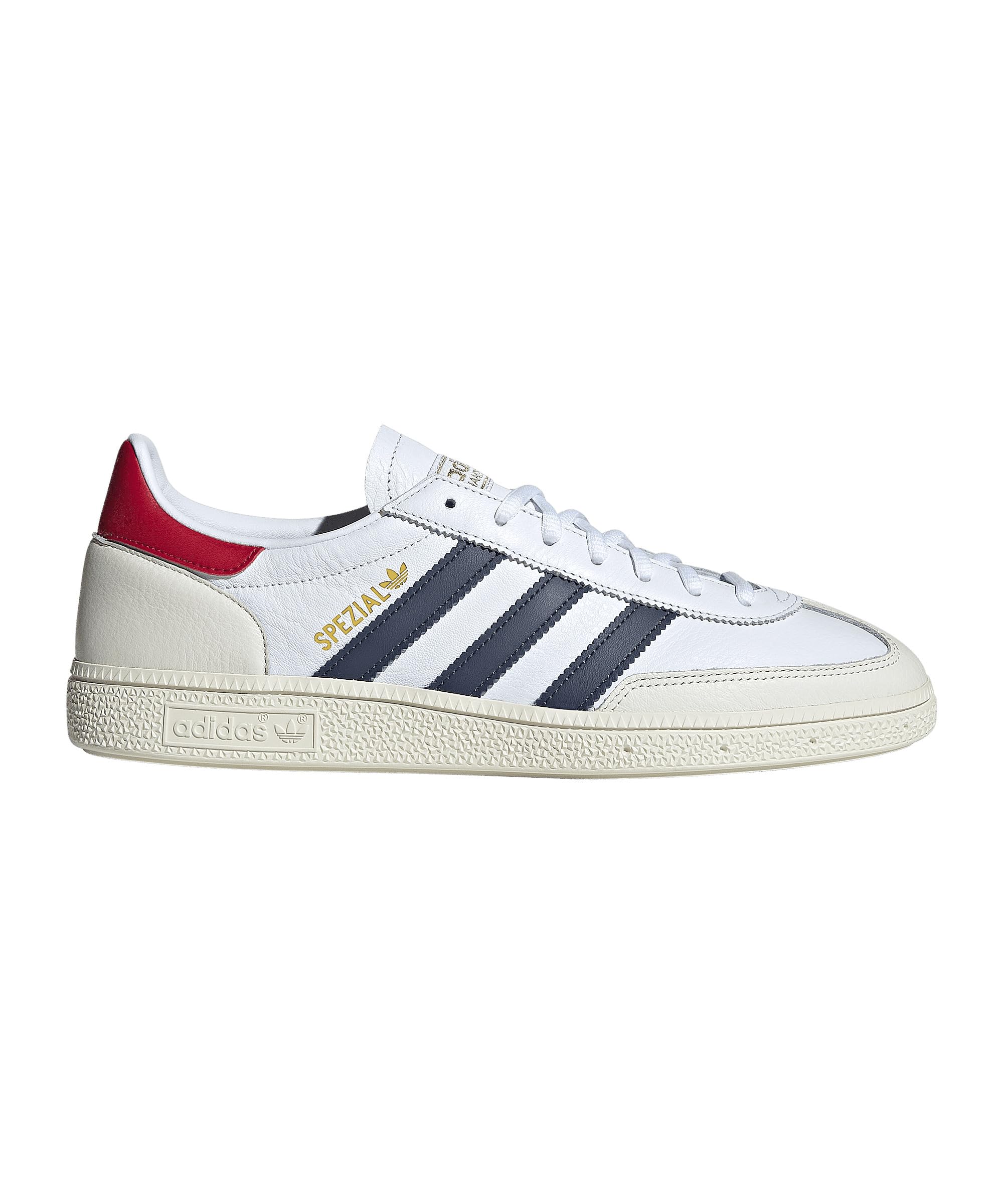 adidas Handball Spezial Men's Shoes, Cloud White/Shadow Navy/Team Victory Red, S