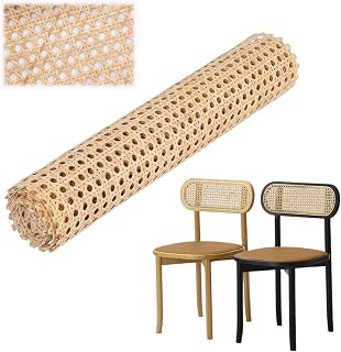 GZGXKJ 1 Roll of Viennese Wicker 42 x 100 cm Plastic Wicker Rattan Webbing | Rattan woven open mesh tube, for furniture, chairs, cabinets, ceilings