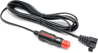 DC Power Cord Power Cable 11.5 ft Length 12V/24V for Car refrigerator Car Fridge Freezer Compatible with Alpicool, Bodega, Euhomy, BougeRV, ARB, Dometic, ICECO, Setpower, JoyTutus (DC Power Plug Only)