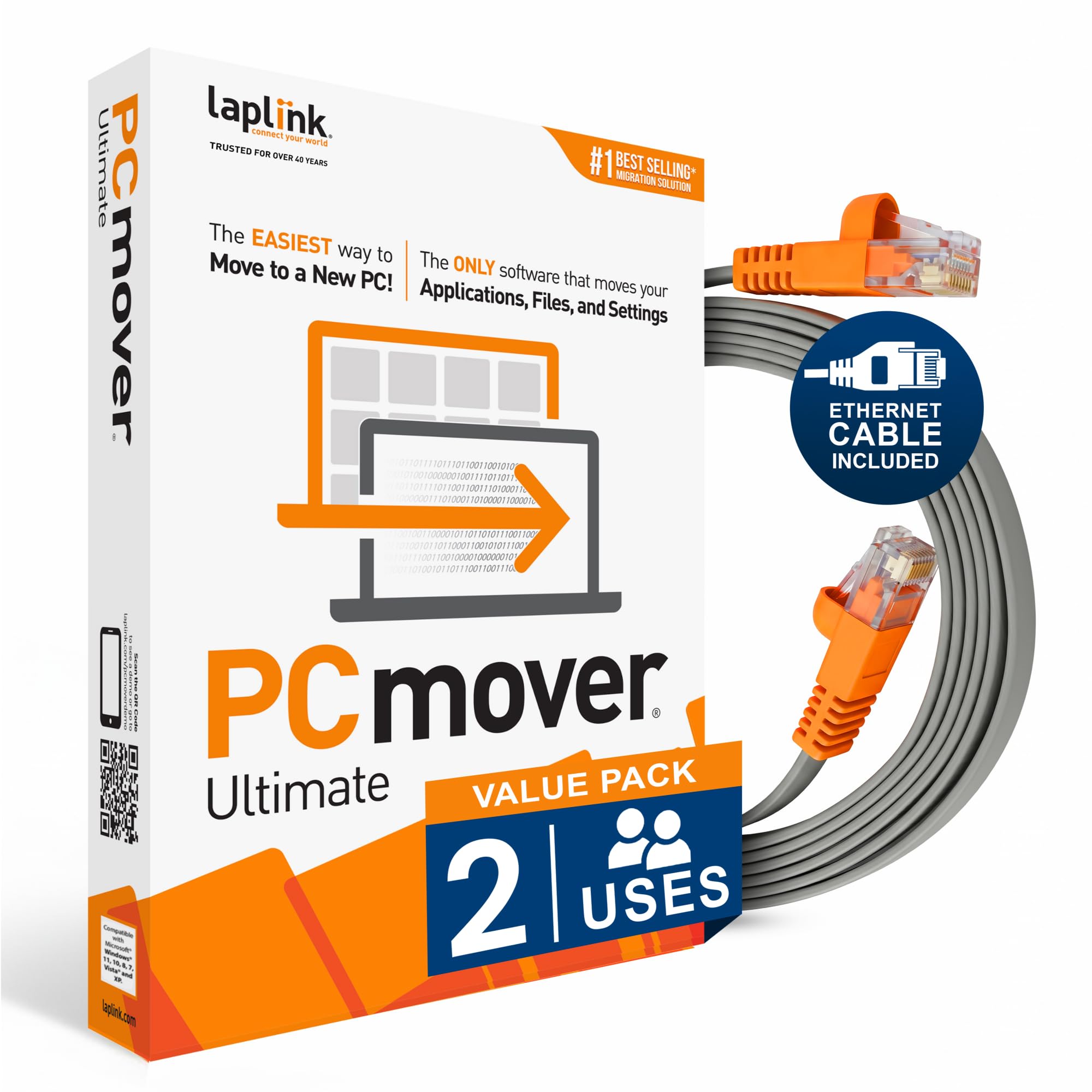 Laplink PCmover Ultimate 11 - Migration of your Applications, Files and Settings