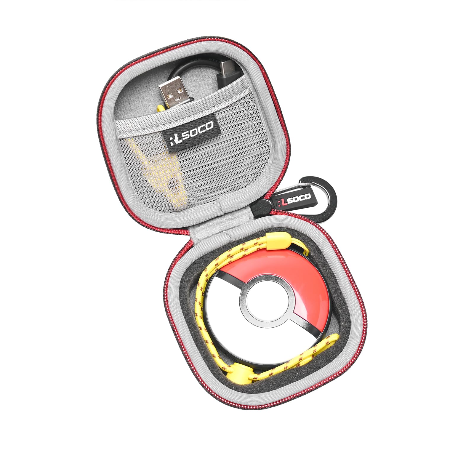 RLSOCO Carrying Case for Pokemon GO Plus + (Case Only) | Hard Storage Bag Compat