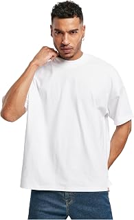 Urban Classics Men's Oversized Mock Neck Tee