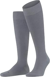 FALKE Lufthansa Travel & Comfort Men's Energizing Wool Long Socks Strong Compression Better Blood Circulation Breathable Climate Regulation Anti-Odor Wool Cotton 1 Pair