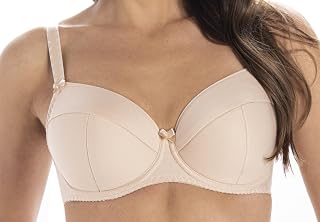 Teyli Underwired Bra for Women Smooth Adjustable Straps Provides Elegance Comfort and Stable Bust Support.