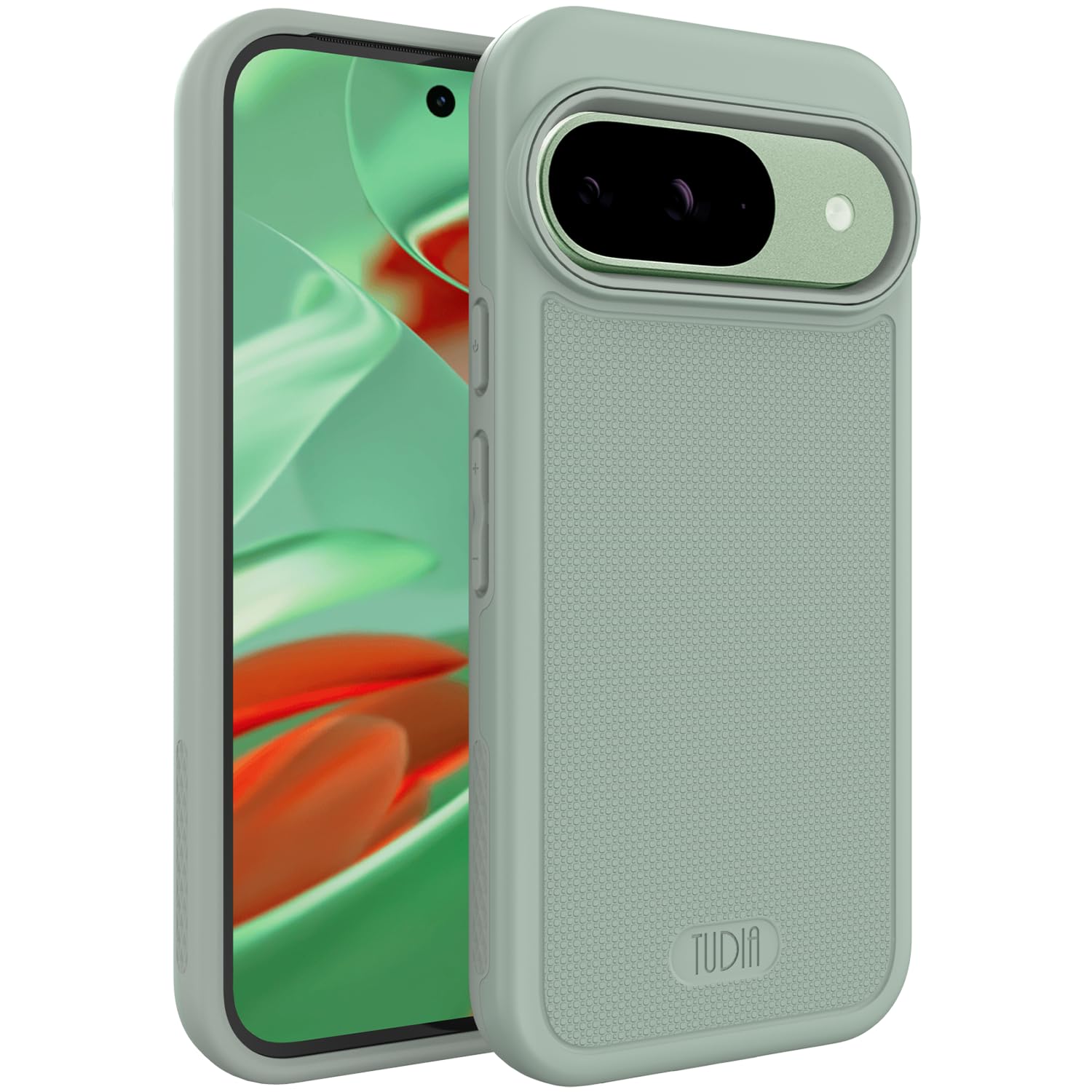 TUDIA DualShield Grip Compatible with Google Pixel 9 / Pixel 9 Pro (2024) Cover,