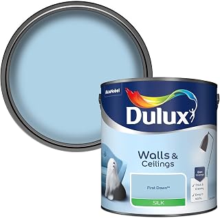 Dulux Silk Emulsion Paint For Walls And Ceilings - First Dawn 2.5 Litres
