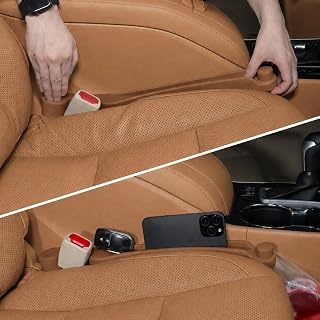 Givifive Car Seat Gap Filler Organizer 2Pack Soft Foam 3IN1 Multifunctional