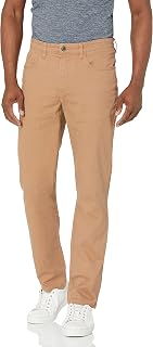 Amazon Essentials Men's Straight-Fit 5-Pocket Comfort Stretch Chino Trousers (Previously Goodthreads)