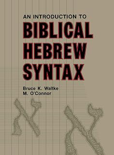 Introduction to Biblical Hebrew Syntax