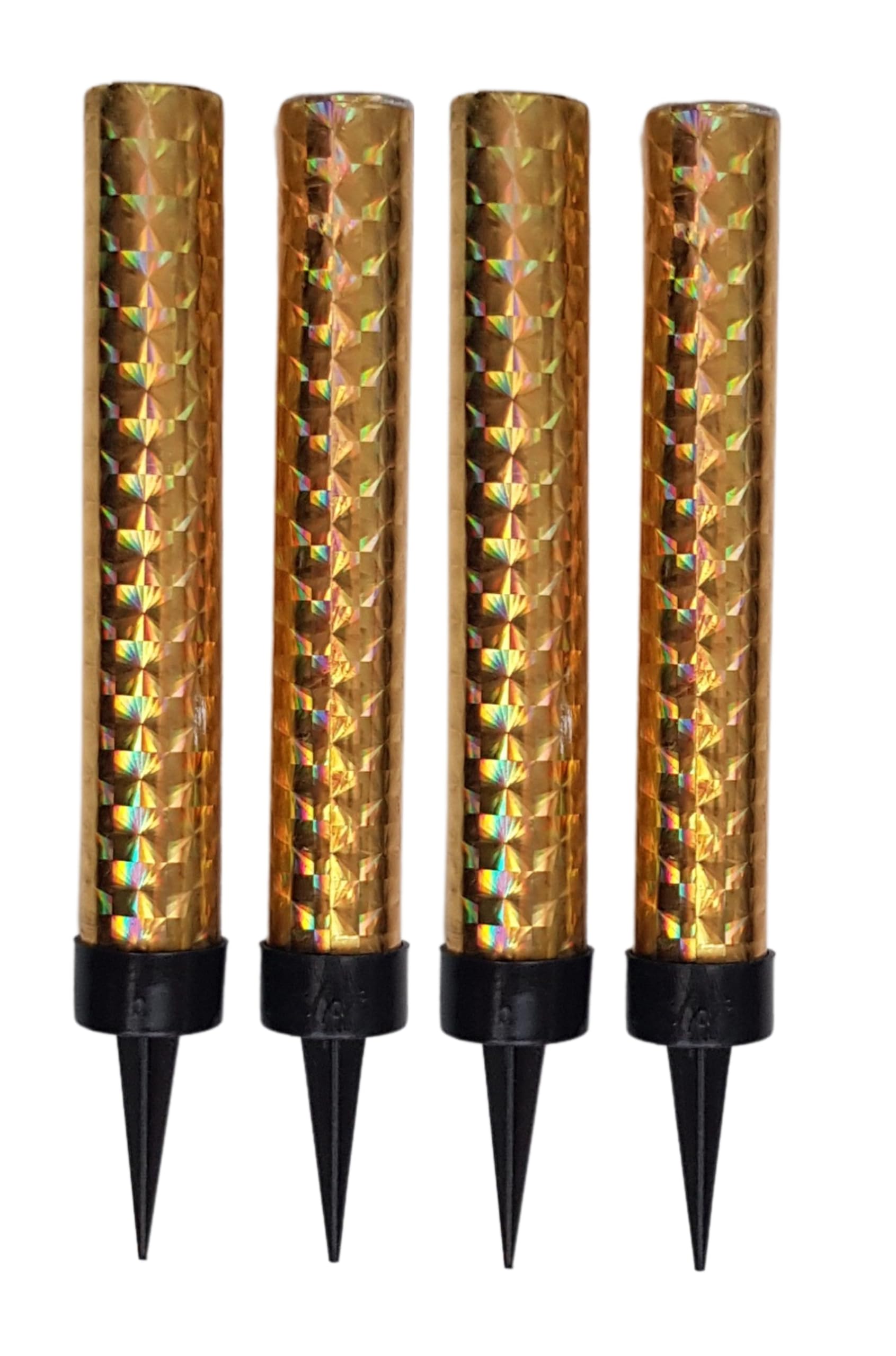 10cm Fountain Candles 4pk Gold & Silver, Ideal for: Birthdays, Weddings, Anniver