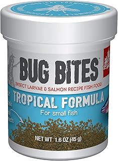 Fluval Bug Bites Tropical Granule Fish Food 45g
