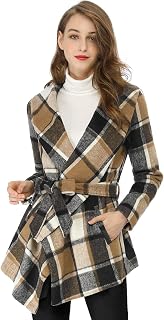 Allegra K Basic Coat Women