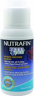 Nutrafin Betta Plus Tap Water Conditioner for Bettas, 120 ml (4 oz)