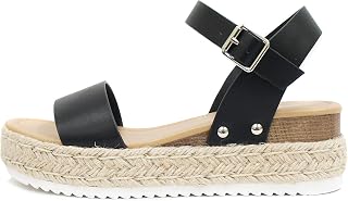 Soda Theme:, Women's Espadrilles Wedge Sandal