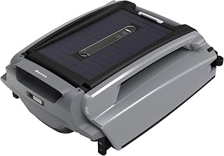 Betta SE Plus - Solar-Powered Robotic Pool Skimmer with 24/7 Continuous Cleaning Power, Dual Charging Options, Twin Salt Chlorine Tolerant Motors, and Shallow Water Safeguard