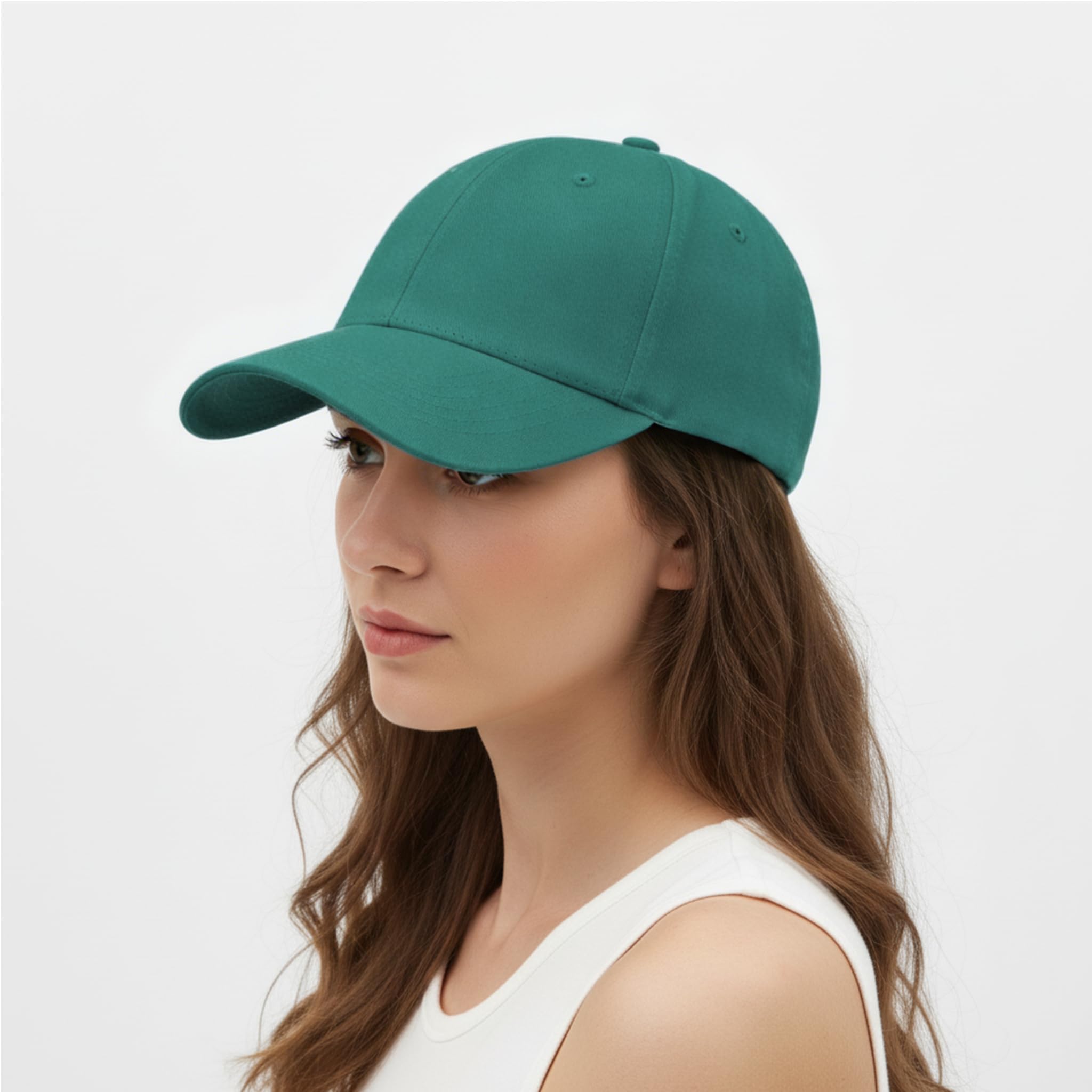 Mens Womens Baseball Cap 100% Cotton