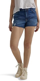 Wrangler Women's Mid-Rise Vintage Denim Short