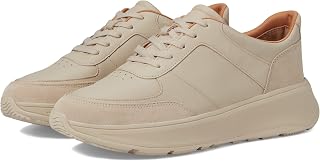 Fitflop F-Mode Leather/Suede Flatform Sneakers, Women's Sneakers
